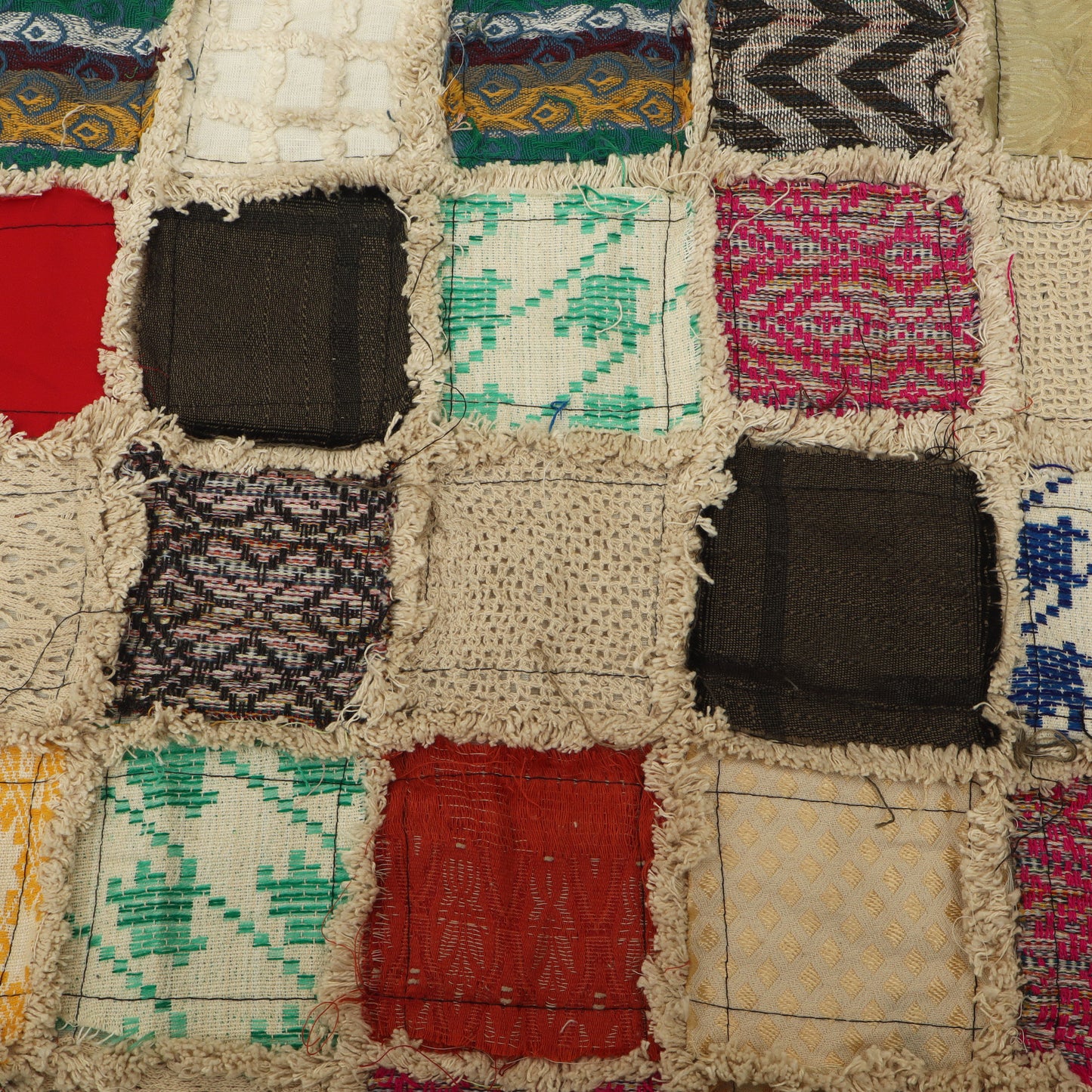 Cotton Jute Embroidery Fabric