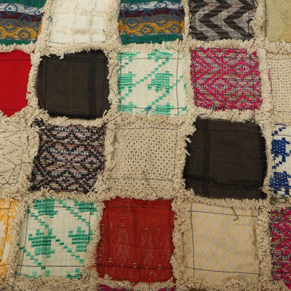 Cotton Jute Embroidery Fabric