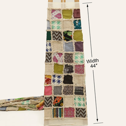 Cotton Jute Embroidery Fabric