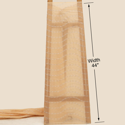 Chanderi Embroidery Fabric