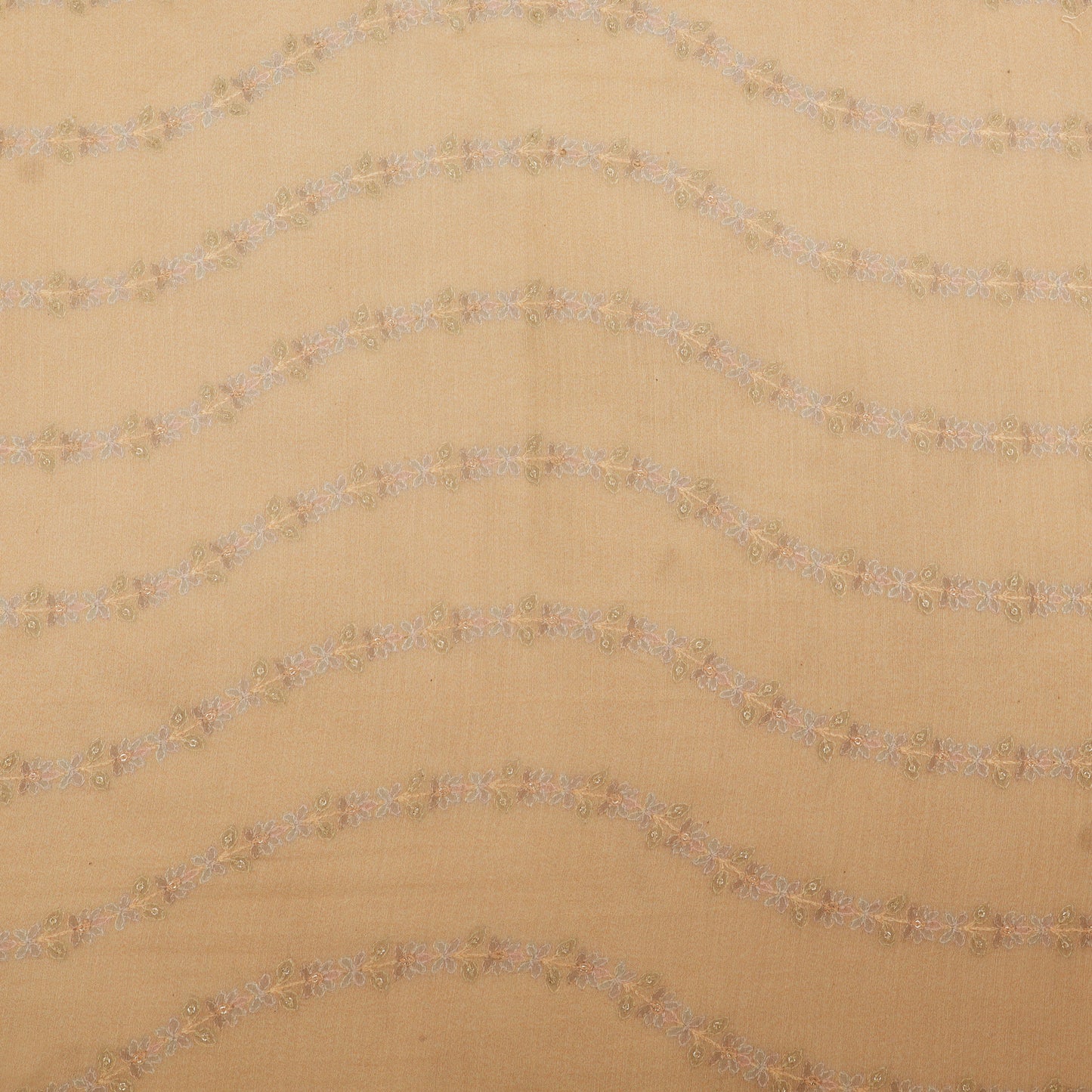 Chanderi Embroidery Fabric