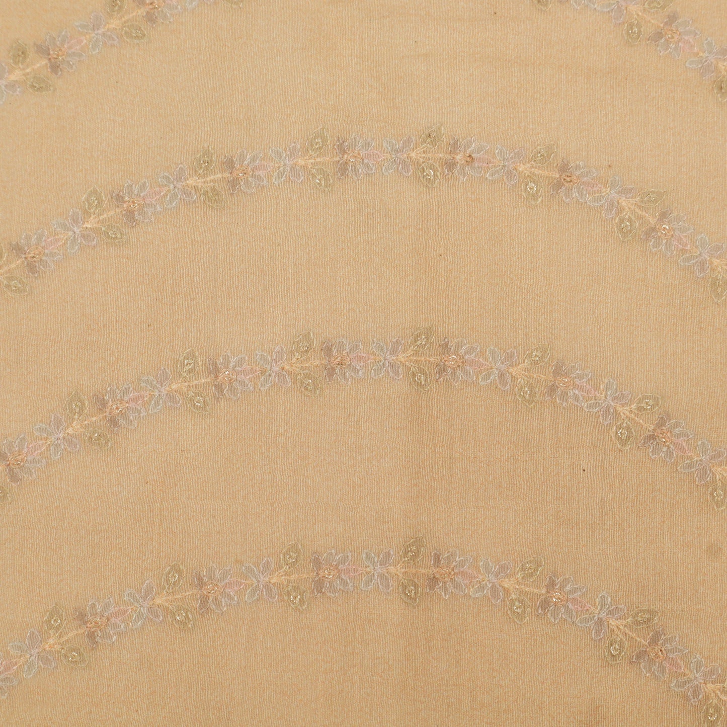 Chanderi Embroidery Fabric