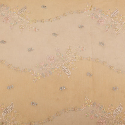 Chanderi Embroidery Fabric