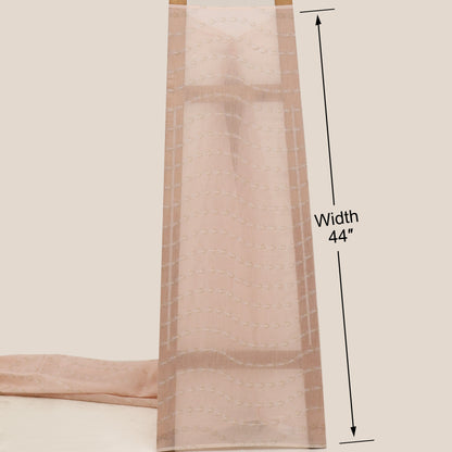 Chanderi Embroidery Fabric