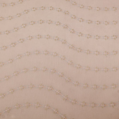 Chanderi Embroidery Fabric