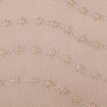 Chanderi Embroidery Fabric