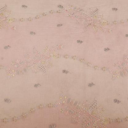 Chanderi Embroidery Fabric