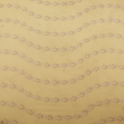 Chanderi Embroidery Fabric