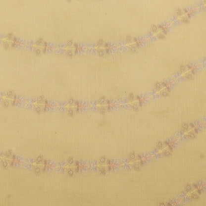 Chanderi Embroidery Fabric