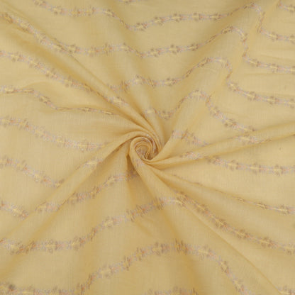 Chanderi Embroidery Fabric