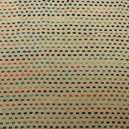 Cotton Jute Embroidery Fabric