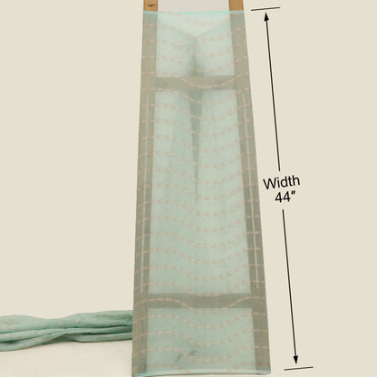 Chanderi Embroidery Fabric