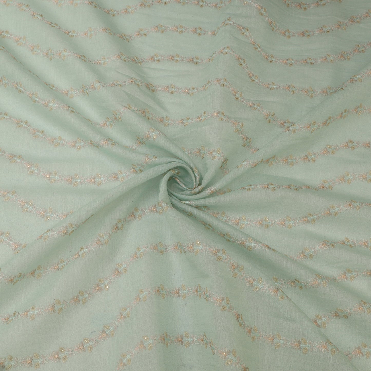 Chanderi Embroidery Fabric