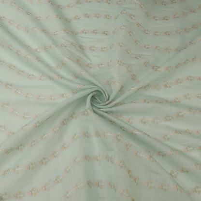 Chanderi Embroidery Fabric