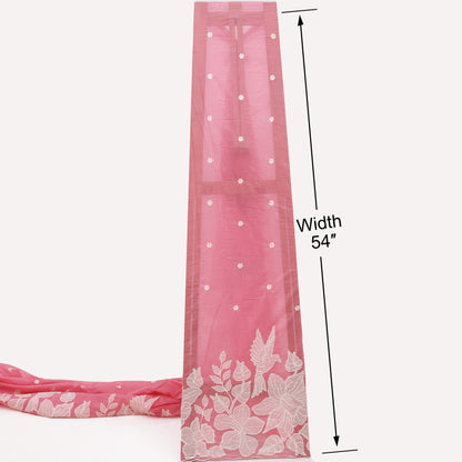 Chanderi Embroidery Fabric