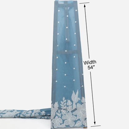 Chanderi Embroidery Fabric