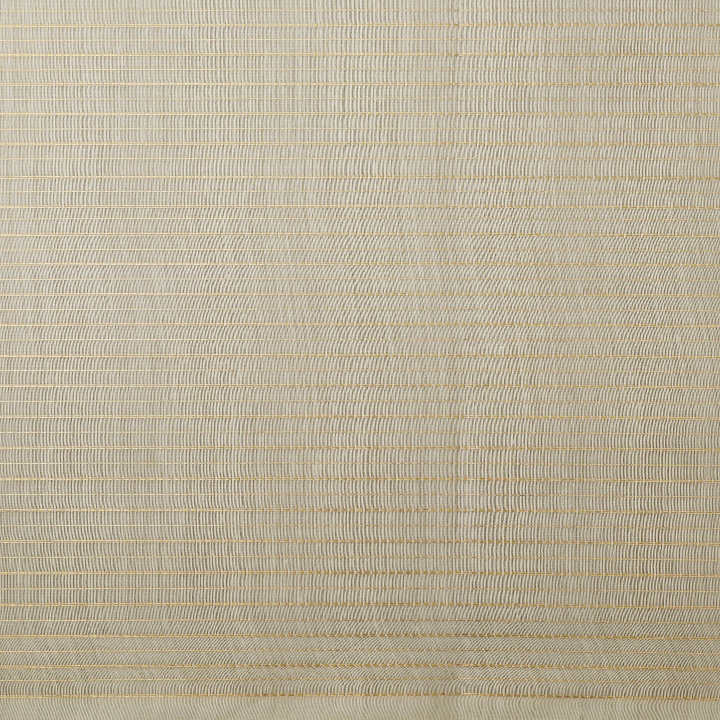 Cream Color Chanderi Zari Stripe Fabric