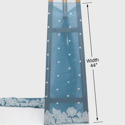 Mul Chanderi Embroidery Fabric