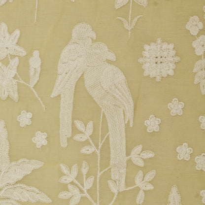 Mul Chanderi Embroidery Fabric