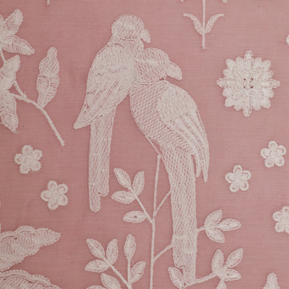Mul Chanderi Embroidery Fabric