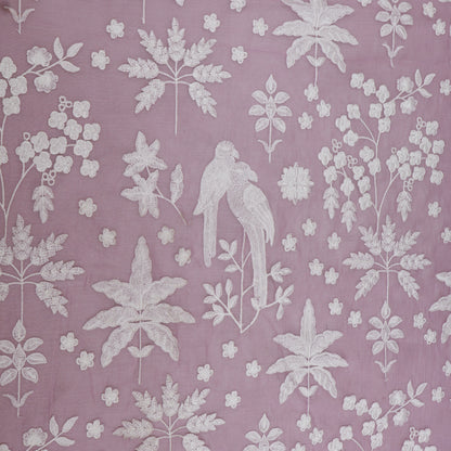Mul Chanderi Embroidery Fabric