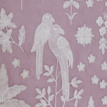 Mul Chanderi Embroidery Fabric