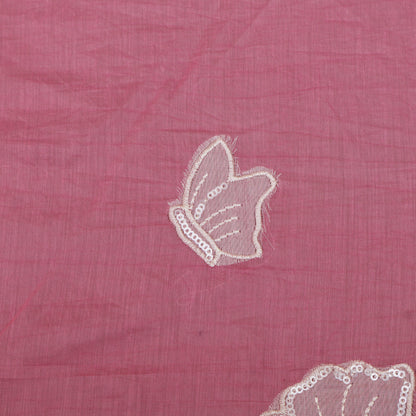 Mul Chanderi Border Embroidery Dupatta