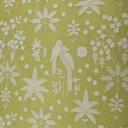 Mul Chanderi Embroidery Fabric