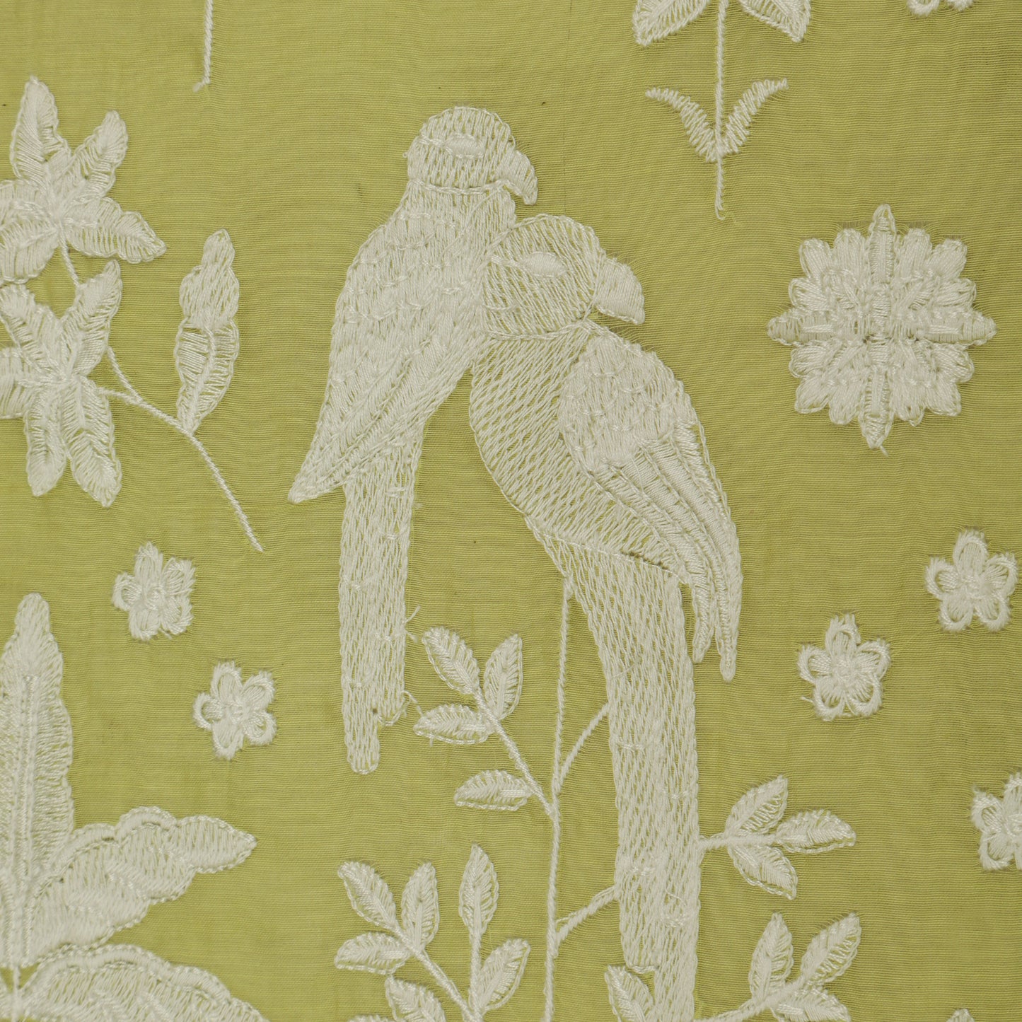 Mul Chanderi Embroidery Fabric