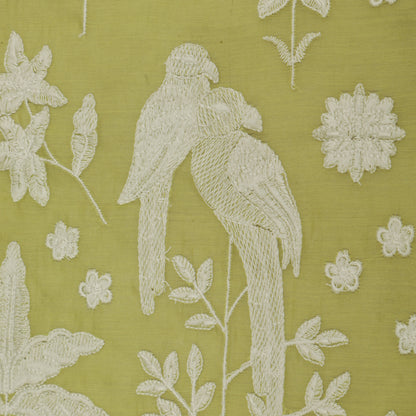 Mul Chanderi Embroidery Fabric