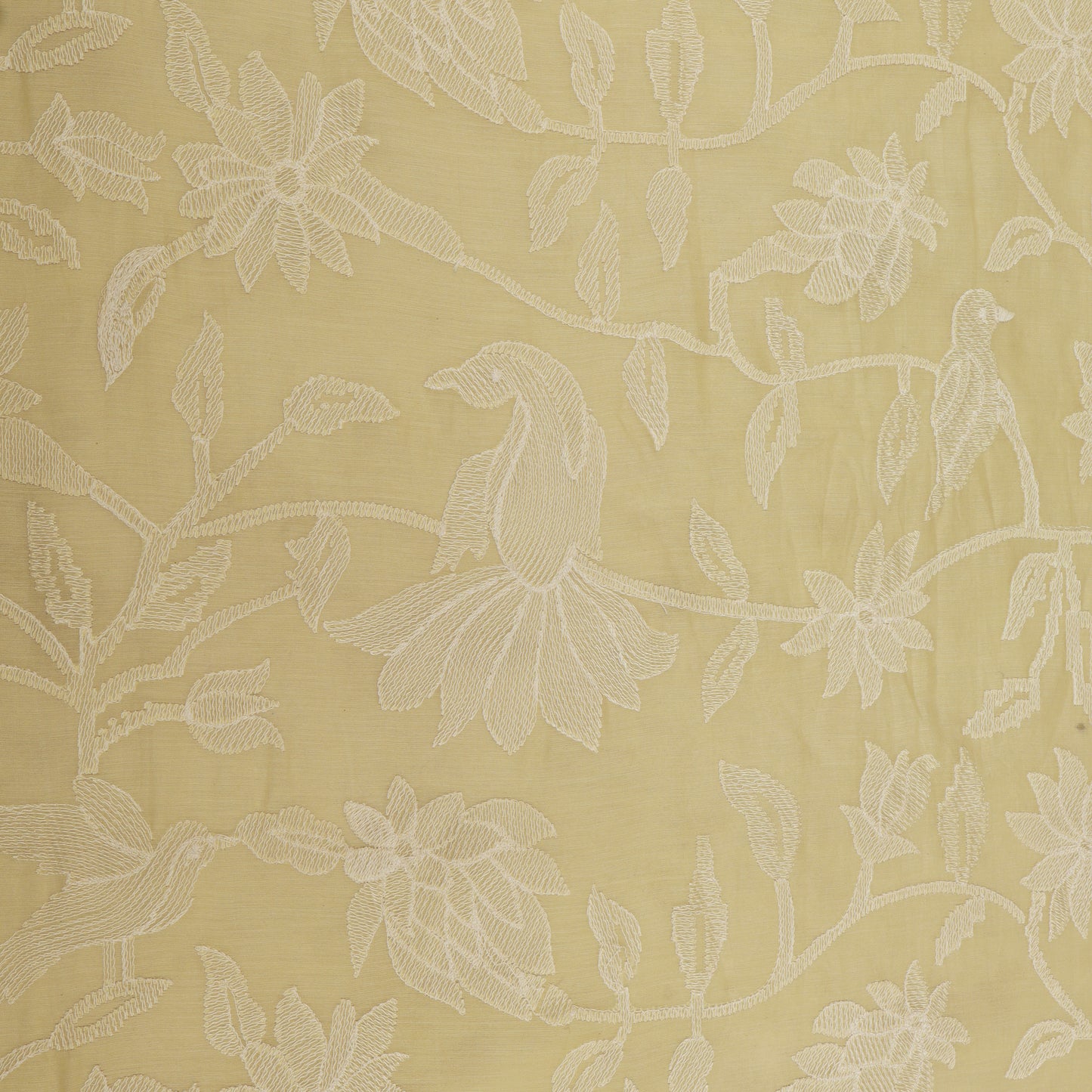 Mul Chanderi Embroidery Fabric
