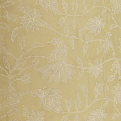 Mul Chanderi Embroidery Fabric