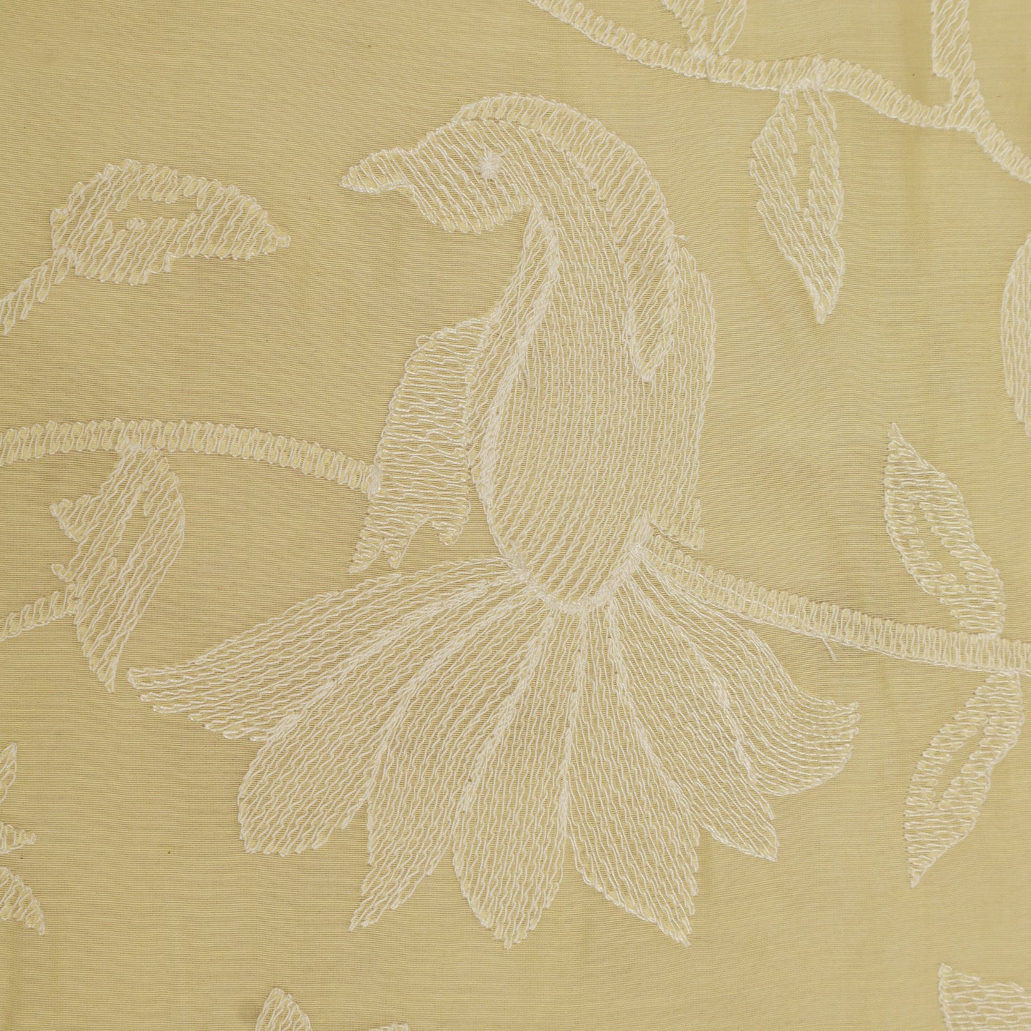 Mul Chanderi Embroidery Fabric