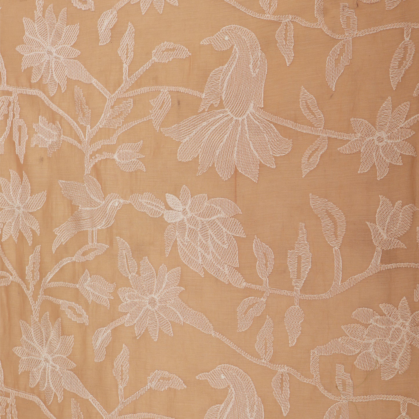 Mul Chanderi Embroidery Fabric