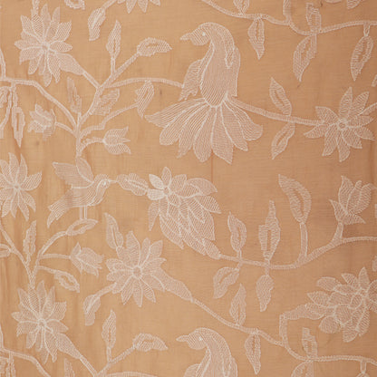 Mul Chanderi Embroidery Fabric