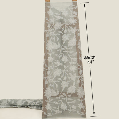 Mul Chanderi Embroidery Fabric