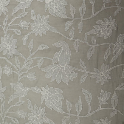 Mul Chanderi Embroidery Fabric