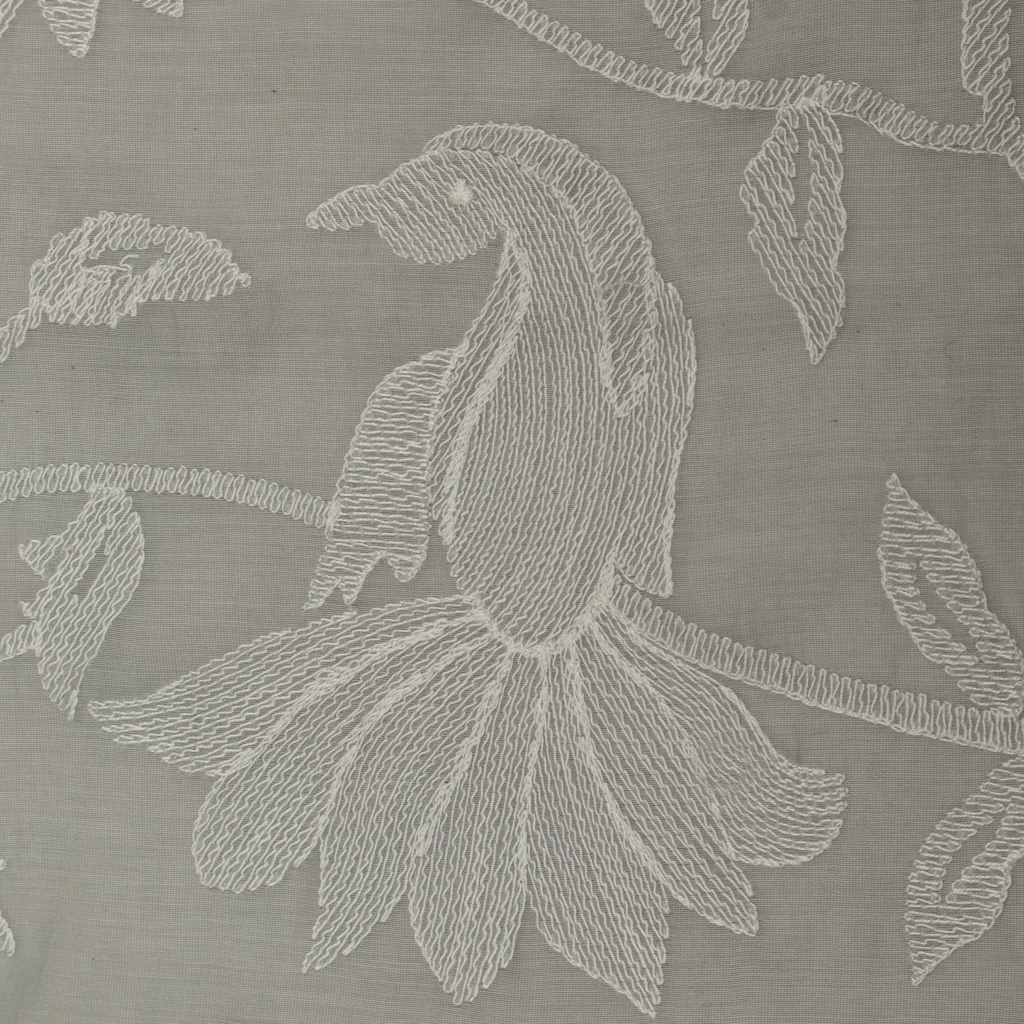 Mul Chanderi Embroidery Fabric