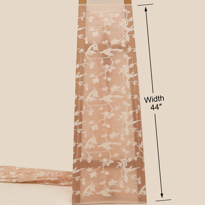 Mul Chanderi Embroidery Fabric