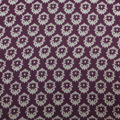 Colored Color Chanderi Print Fabric