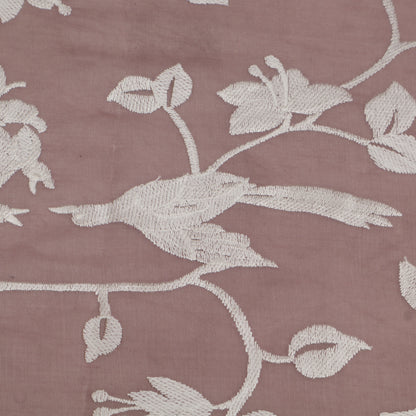 Mul Chanderi Embroidery Fabric