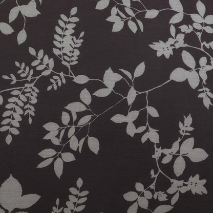 Blackberry Burgundi Color Mulmul Print Fabric