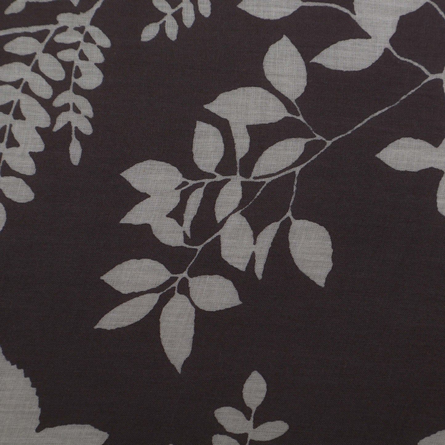 Blackberry Burgundi Color Mulmul Print Fabric