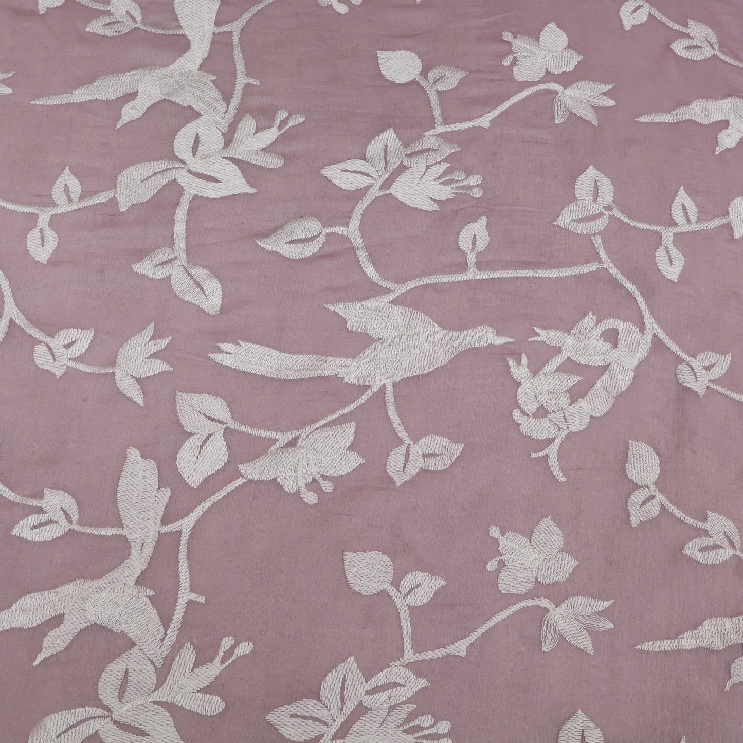 Mul Chanderi Embroidery Fabric