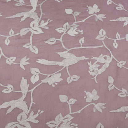 Mul Chanderi Embroidery Fabric