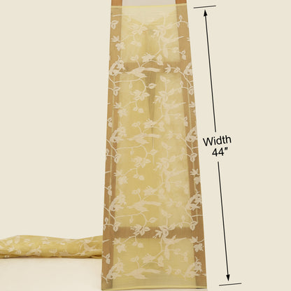Mul Chanderi Embroidery Fabric