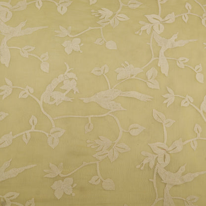 Mul Chanderi Embroidery Fabric