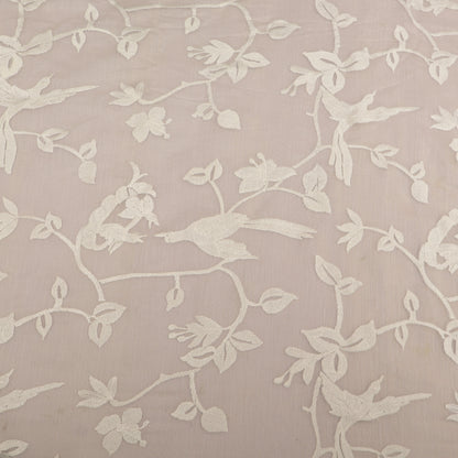 Mul Chanderi Embroidery Fabric