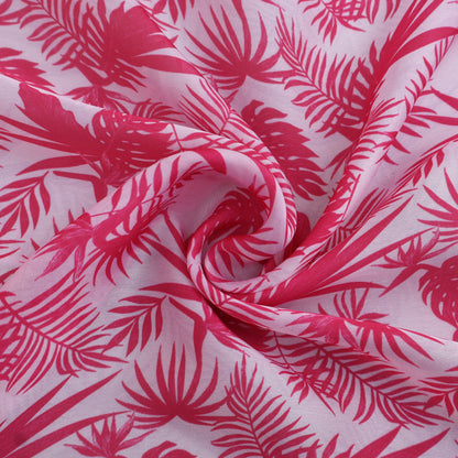 Multicolor Satin Organza Print Fabric