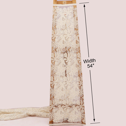 Cotton Chanderi Embroidery Fabric